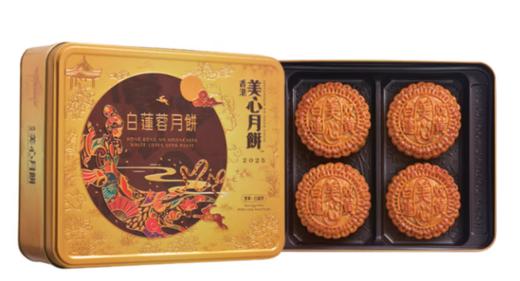 【美心】双黄白莲蓉月饼	740g 商品图0