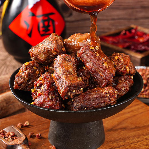 【鲜香麻辣❗️爆辣/黑鸭味烤脖】啃个过瘾「一口入魂停不下」甄选品质原料制作，肉厚有嚼劲，地道湖南味，回味悠长，卤味解馋休闲零食，纯手工追剧解馋宿舍即食小零食L 商品图2