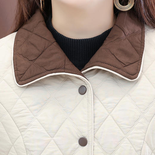 QYM 25QB63-Y薄棉外套大码保暖休闲棉衣 商品图3