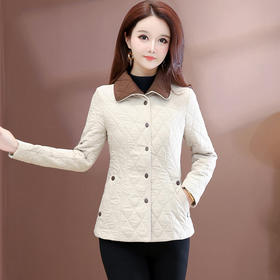 QYM 25QB63-Y薄棉外套大码保暖休闲棉衣