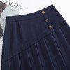 MYX垂坠感百褶大摆裙通勤修身A字裙2025年秋季新款显瘦高腰半身裙 商品缩略图3