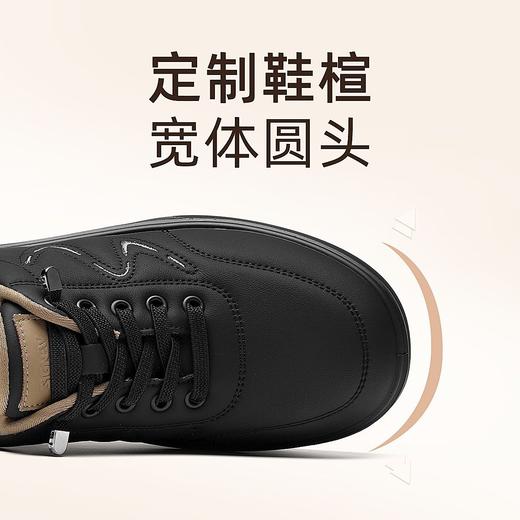 信诺妈妈鞋厚底单鞋运动鞋2025新款秋季舒适软底不累脚休闲鞋女鞋5Q6537-8T 商品图3