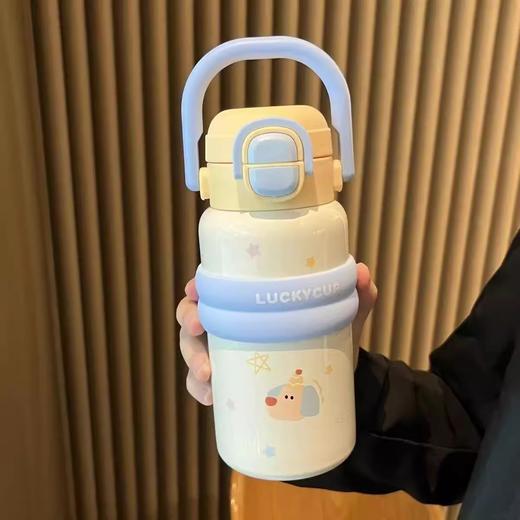 希泰双饮提手保温杯550ml（四色均配随机）（250739） 商品图3