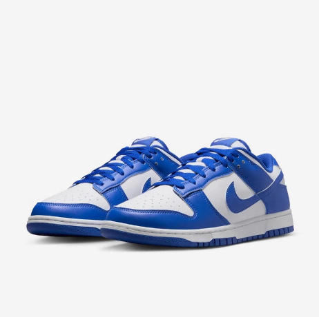 Nike耐克男鞋Dunk Low 白蓝 轻便百搭低帮运动休闲板鞋HF5441-112 商品图2