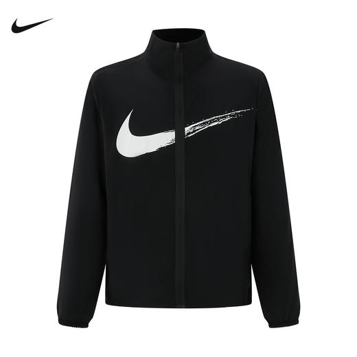 【社群专享】NIKE耐克外套男25秋新款大勾跑步上衣梭织立领运动夹克HV0395-010 商品图0