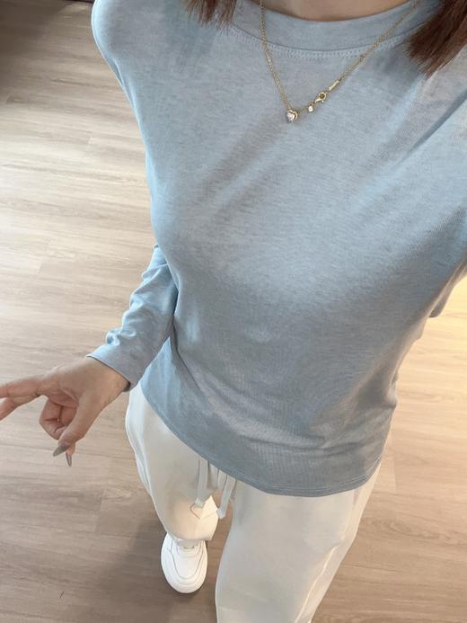 品牌伊士曼NAIA醋酸美雅碧保暖天丝羊毛中线打底衫 商品图7