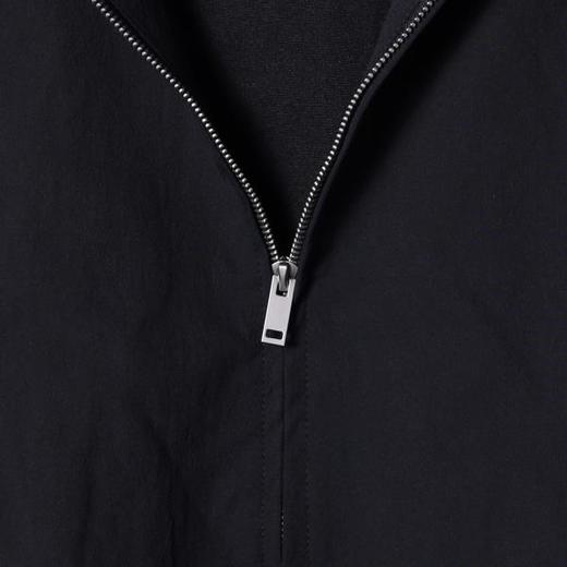 23469SDSA男士秋冬新款痞帅男装纯色螺纹下摆连帽卫衣拉链外套百搭时尚 商品图3