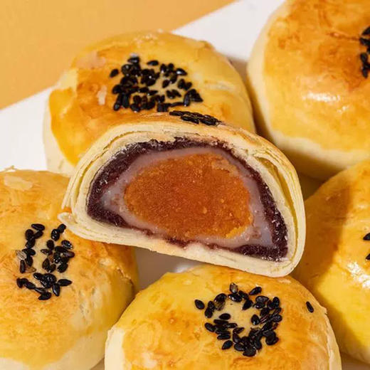 山姆SamCostco会员超市代购零食雪媚娘甜品礼盒装烘烤低糖蛋黄酥 商品图3