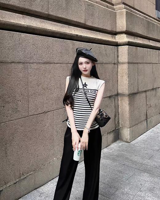 TY355-Dior 迪奥无袖针织背心 白色（PG*MM） 商品图5