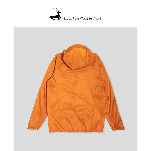 优极UG 男女斜开拉链轻量冲锋衣ELITE连帽强制装备越野防水雨风 商品图2