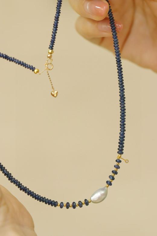 蓝宝石项链 商品图1