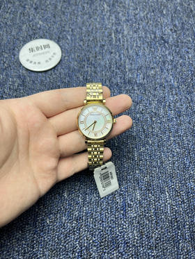 原单阿玛尼Ar1907 黄金摩天轮 女士腕表
机芯：原装进口石英机芯