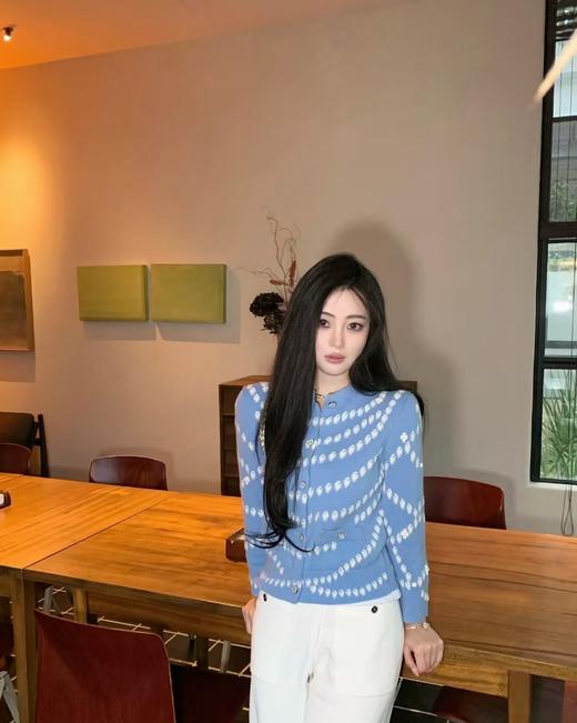 TY345-Chanel 香奈儿 羊绒提花开衫外套（PG*MM） 商品图2