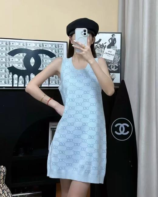 GUCCI 古驰GG棉质提花迷你连衣裙（PG*MM） 商品图2