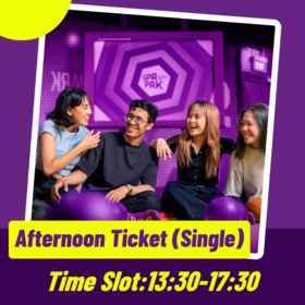 SuperPark Afternoon Ticket (Single Person) / Afternoon Session / 1:30 PM to 5:30 PM