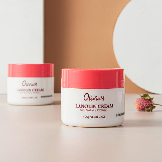 不油不腻，澳洲经典“绵羊油”面霜｜Oliviam/澳莉维亚 绵羊油面霜 100g/瓶 商品图3