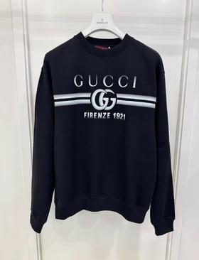 男款logo印花卫衣012