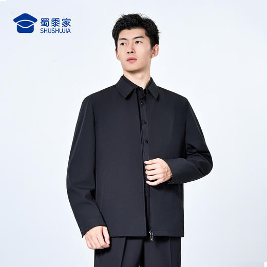 【实付满399送保温杯】【经典翻领行政夹克】无痕压胶行政夹克商务通勤长袖外套JT518 商品图9