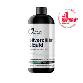 【效期至28年5月】纳米银离子溶液 Designs for health Silvercillin™ Liquid 473mL/瓶