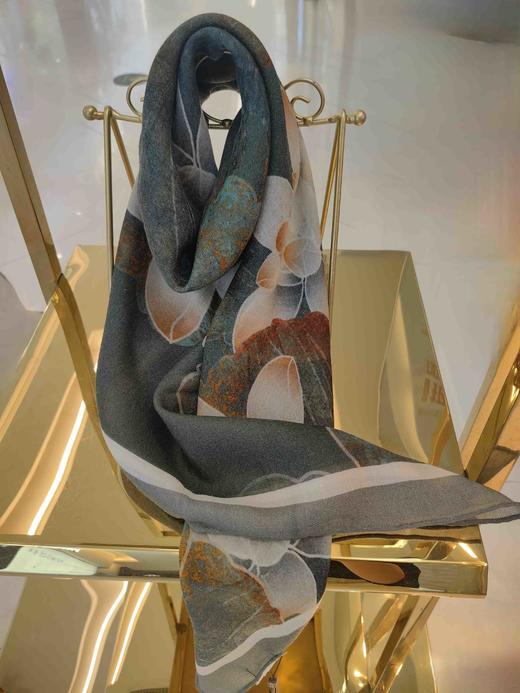 优品堂『素时锦年2』100%绵羊毛1米x1米方巾 商品图14