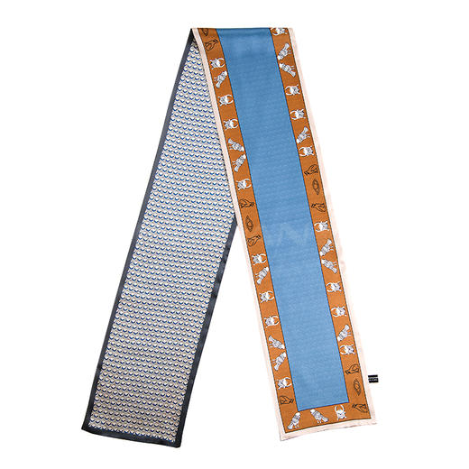 鑫缘 真丝双层素绉缎长巾 HA4692 商品图6