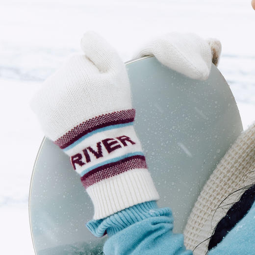 羊绒提花手套  SJF97P618N 商品图3