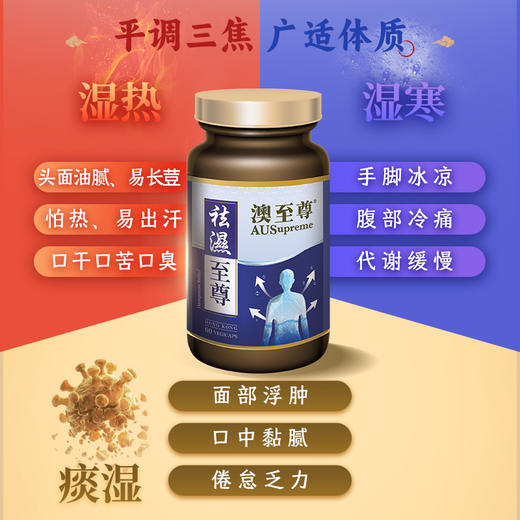 澳至尊 祛湿丸60粒  保质期至2027-06-08 商品图1