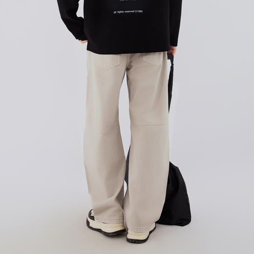 【新品上新】HX 秋季水洗弯刀牛仔长裤Z201530003101/02 商品图8