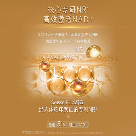 【新品发售】Swisse PLUS  NAD+ 细胞新生瓶Pro 商品图4