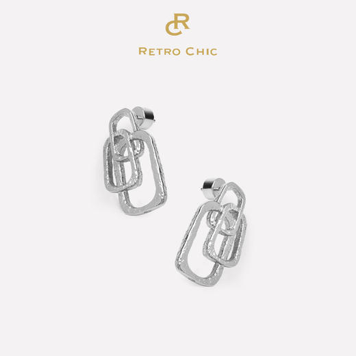 【秋季上新】Ancient Rome古罗马时期 | 罗马金/银色弧光耳环 商品图1