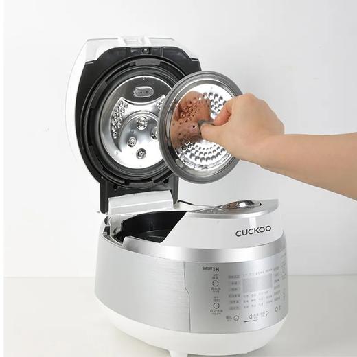 韩国进口 福库（CUCKOO） 家用1.5L压力电饭煲 IH自动清洗迷你多功能智能3人份 CRP-EH0397FW 商品图2