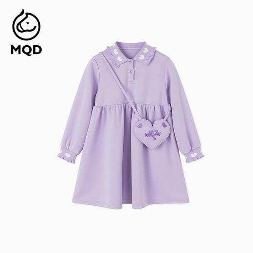 【秒2】【MQD】女童秋季甜美可爱休闲长袖连衣裙 商品图4
