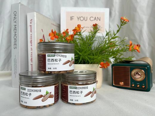 2025头茬新货硕果田间精品巴西松子 皮薄如纸颗粒大 淡盐简单烘焙 一捏即开 果仁白嫩饱满 配料干净基地直邮 商品图9