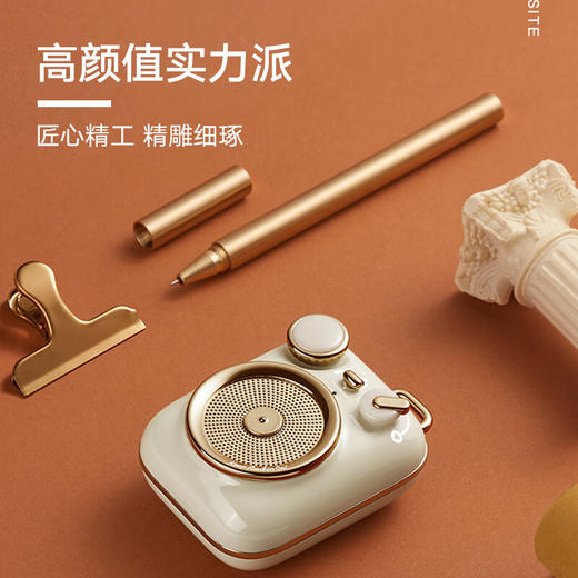 猫王·小确幸便携式蓝牙音箱  MW-P3中国红 商品图4