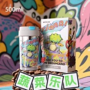 天沏梦幻系列纯钛双饮咖啡杯肥宅乐园500ml+1948 商品图1