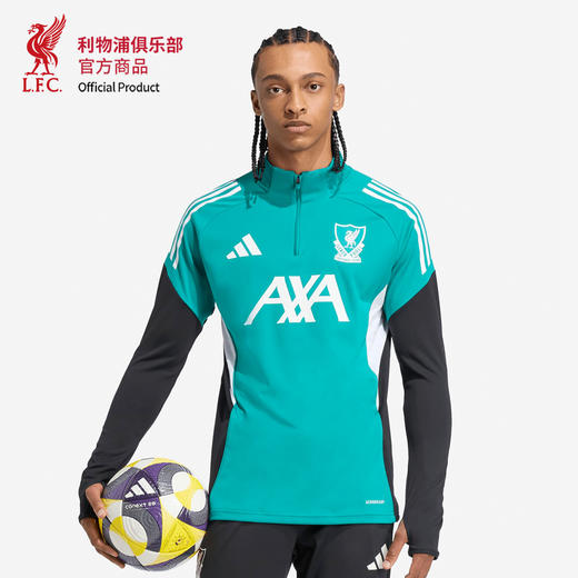 【官网同款】利物浦俱乐部 | 足球半拉链训练服运动休闲长袖外套 商品图0