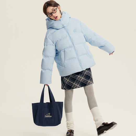 笛莎Deesha青少年小狗原创设计帆布包 商品图4