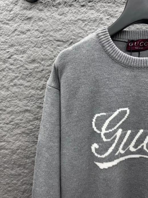 TY346-GUCCI 古驰 撞色提花logo长袖毛衣（PG*MM） 商品图8