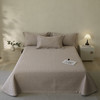 自然醒轻奢高支浮雕立体提花单件床盖HS 商品缩略图4