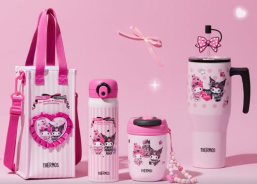 【春上新】10楼 膳魔师  膳魔师新款三丽鸥系列保温杯吊牌价278-445元 活动价236-378元 商品图0