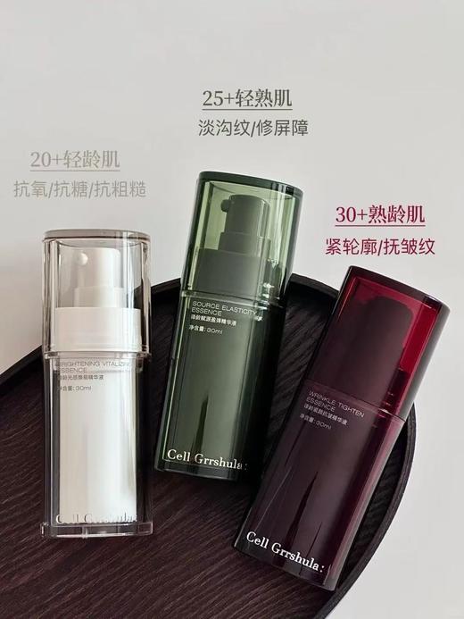 译龄精华液20+/25+/30+紧致早晚双抗a醇修护VC烟酰胺护肤修护抗皱补水去黄提亮分龄精华 商品图0