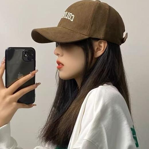 【捡漏！19.9速抢！】棒球帽男女 新款帽子宽帽檐大头围鸭舌帽显脸小防晒帽遮阳帽子  大头围友好款！防晒+时尚，男女都能轻松驾驭 商品图1