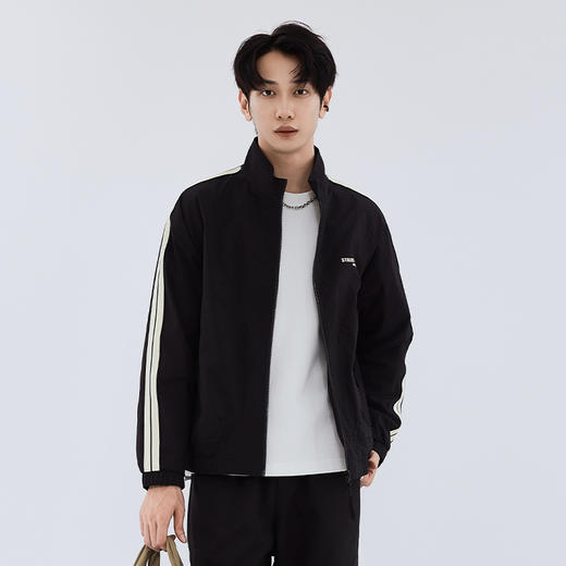 【新品上新】HX 春秋季立领茄克衫外套S105533305101/02 商品图1