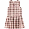笛莎Deesha 童装女童连衣裙2025冬新款女童学院风格子背心裙 商品缩略图4