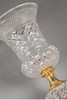 独角鹿西洋古董19世纪法国著名水晶工坊巴卡拉出品美第奇樽造型铜鎏金精雕装饰菱格纹切割水晶花瓶一对 商品缩略图2