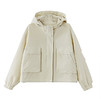 丁摩 连帽短款冲锋衣外套女春秋新款时尚百搭长袖上衣5ZF-6905 商品缩略图4