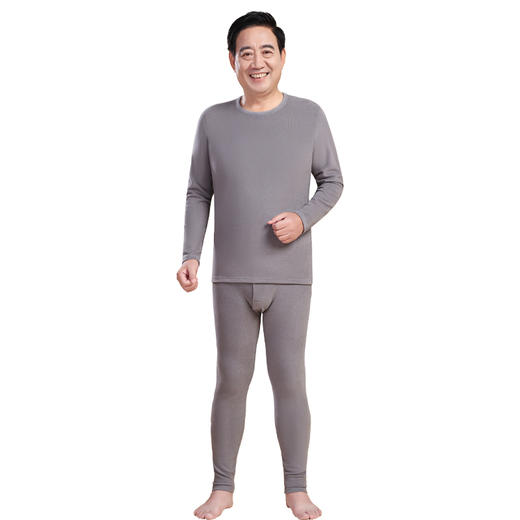 （合作款）爸爸远红外德绒圆领套装 商品图5