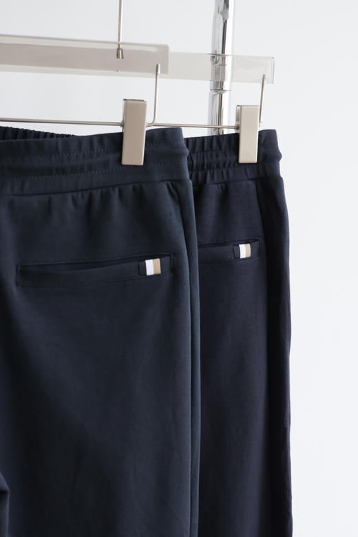 H.B 双面平纹 字母徽标 棉质混纺卫裤 WK821 商品图4