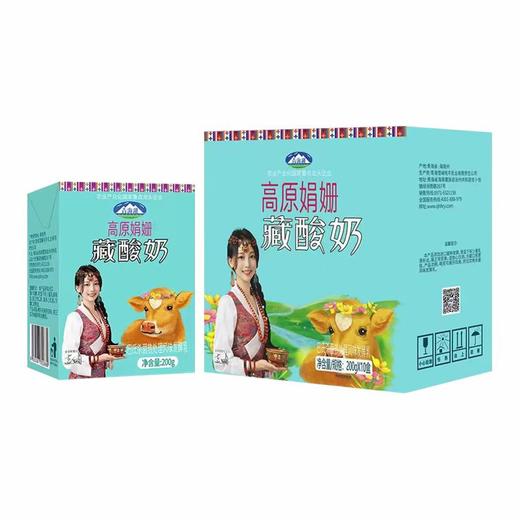 青海湖高原娟姗藏酸奶 商品图0