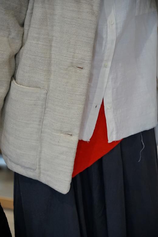 elsa esturgie2色ORIGINE羊毛棉服外套 商品图1